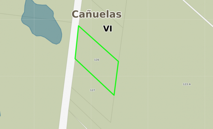 CAÑUELAS - 11 HA SOBRE RUTA 3 KM 84,5