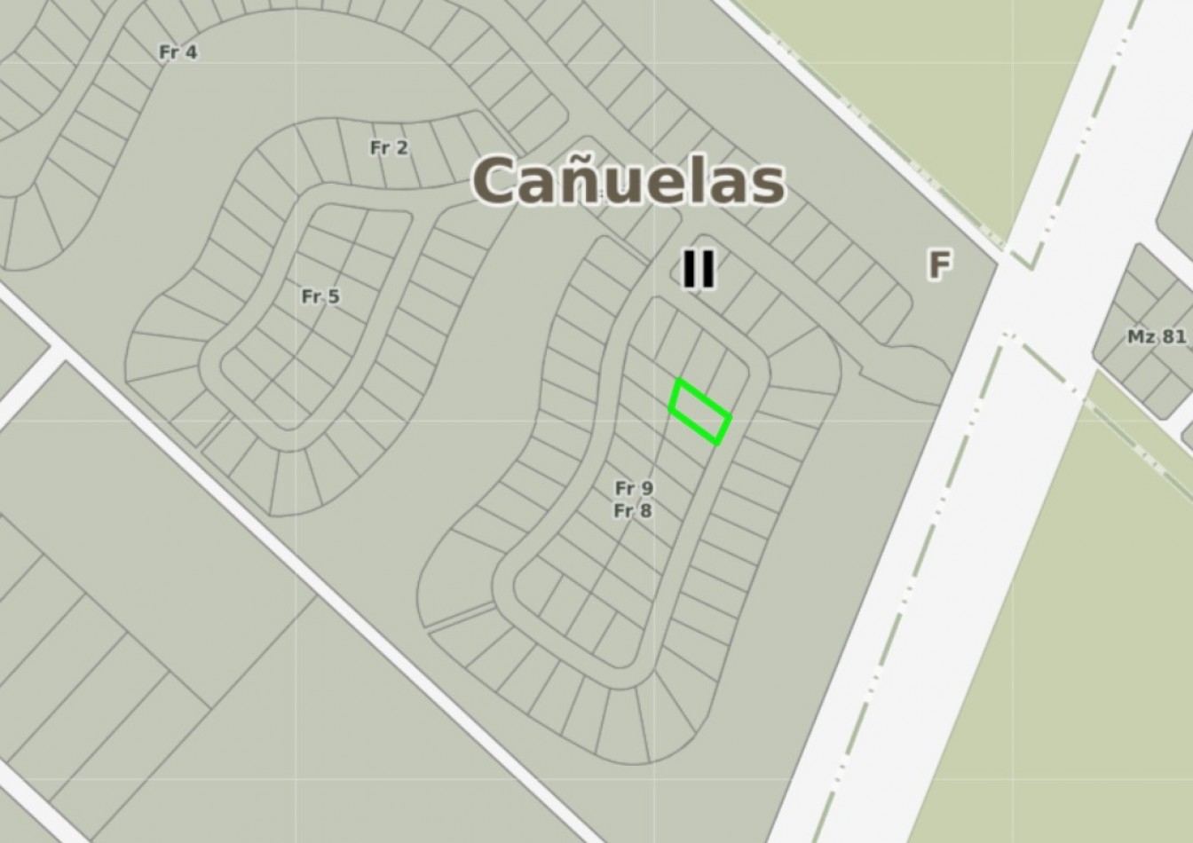 Cañuelas-Lote en Venta en Club de Campo Las Cañuelas -REBAJADO !!! Nos volvimos locos !!!!